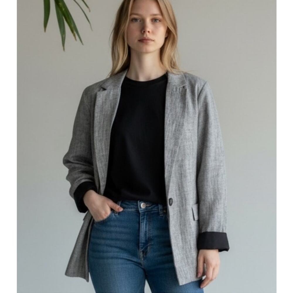 Rachel Comey linen blend oversized blazer